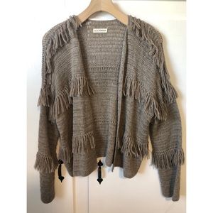 Ulla Johnson Fringe Cardigan Sweater